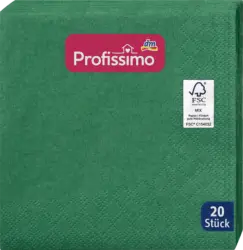 Profissimo Servietten "emerald grün" 24x24cm
