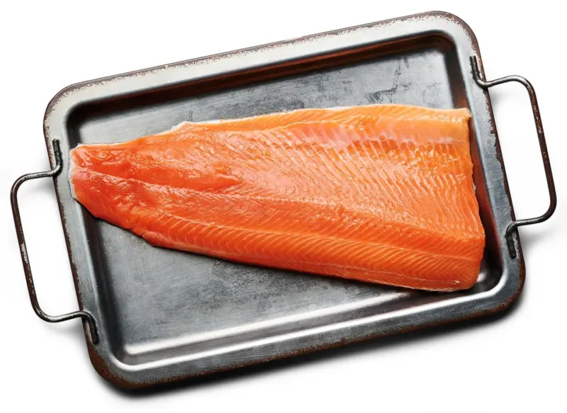 Сьомгова пъстърва филе