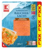 Kaufland хипермаркет K-Classic Сьомга филе студено-пушено - до 05-10-25