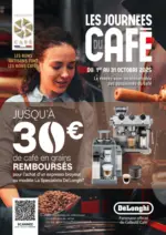 Copra DELONGHI VOUS REMBOURSE JUSQU'A 30€ de café en grains - au 31.10.2025