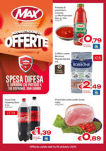 Max Supermercati Nuova stagione di offerte - al 15.10.2025