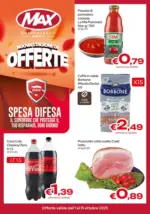 Max Supermercati Nuova stagione di offerte - al 15.10.2025