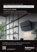 Copra Falcon vous offre 1 filtre &agrave; charbon z&eacute;olite - au 30.06.2026