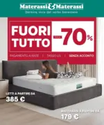 Materassi & Materassi Fuori tutto fino al 70% - al 31.10.2025