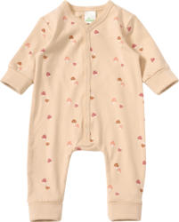 ALANA Schlafanzug mit Pilz-Muster, beige, Gr. 62/68