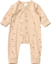 ALANA Schlafanzug mit Pilz-Muster, beige, Gr. 50/56