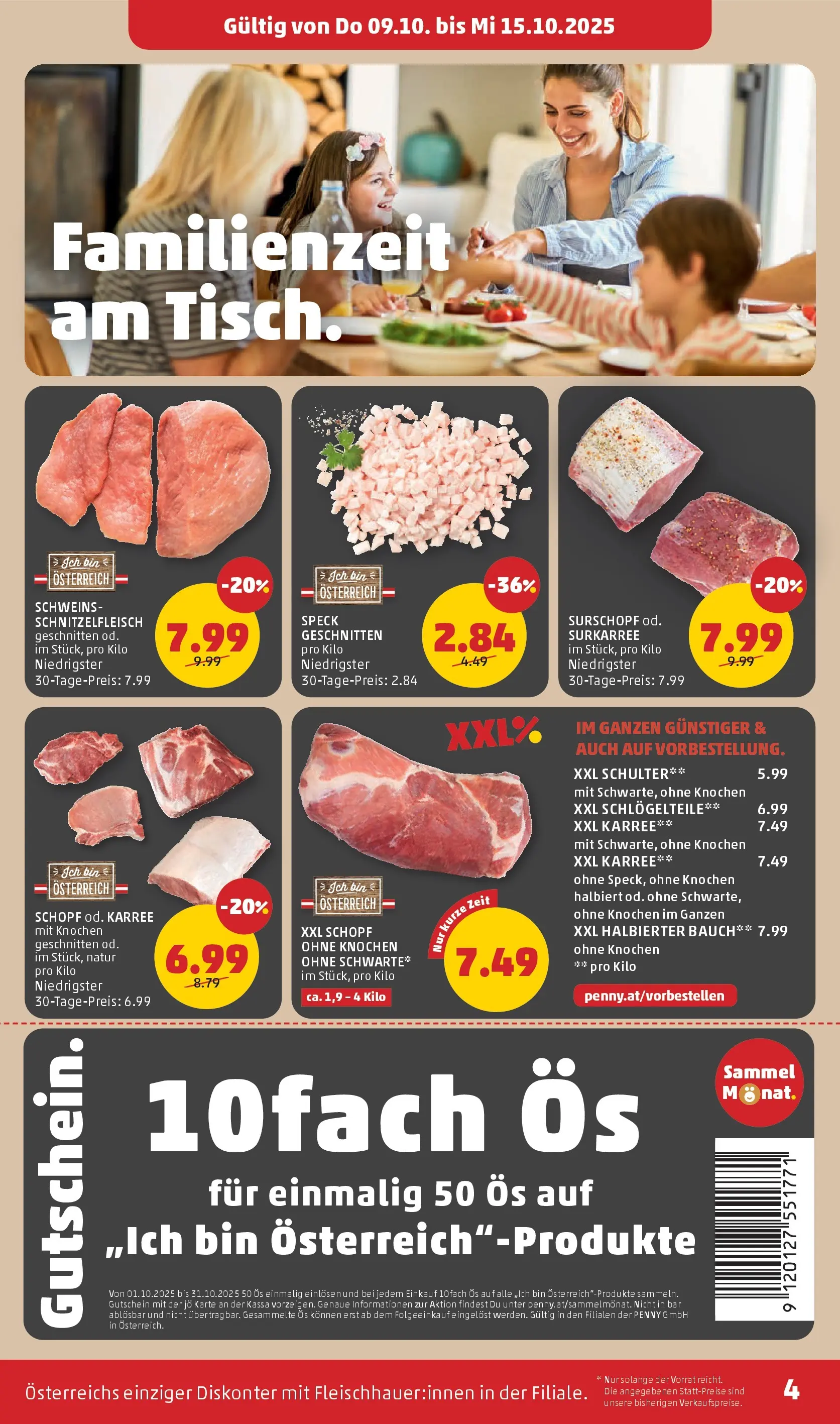 Penny Markt Flugblatt ab (09.10.2025) - Angebote, Prospekt | Seite: 4