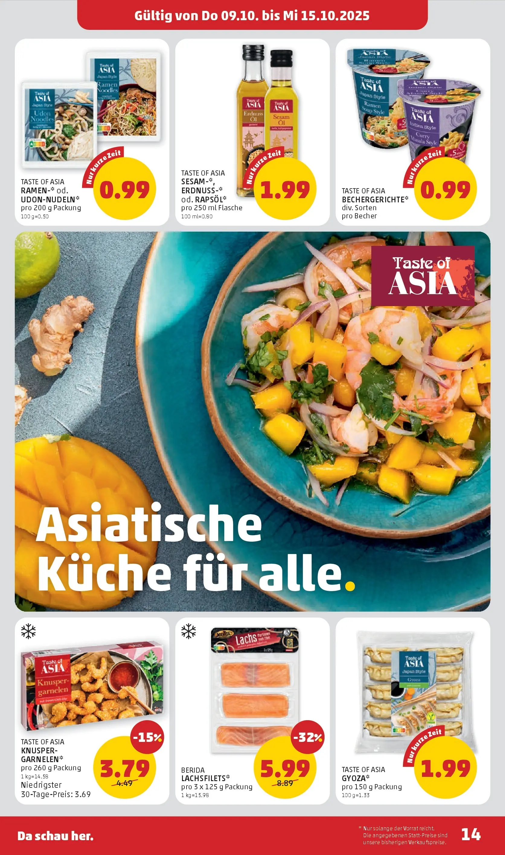 Penny Markt Flugblatt ab (09.10.2025) - Angebote, Prospekt | Seite: 14