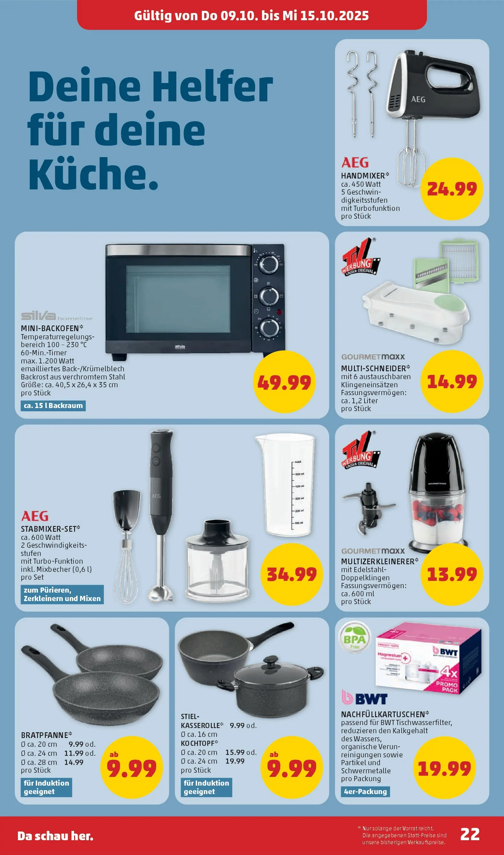 Penny Markt Flugblatt ab (09.10.2025) - Angebote, Prospekt | Seite: 22