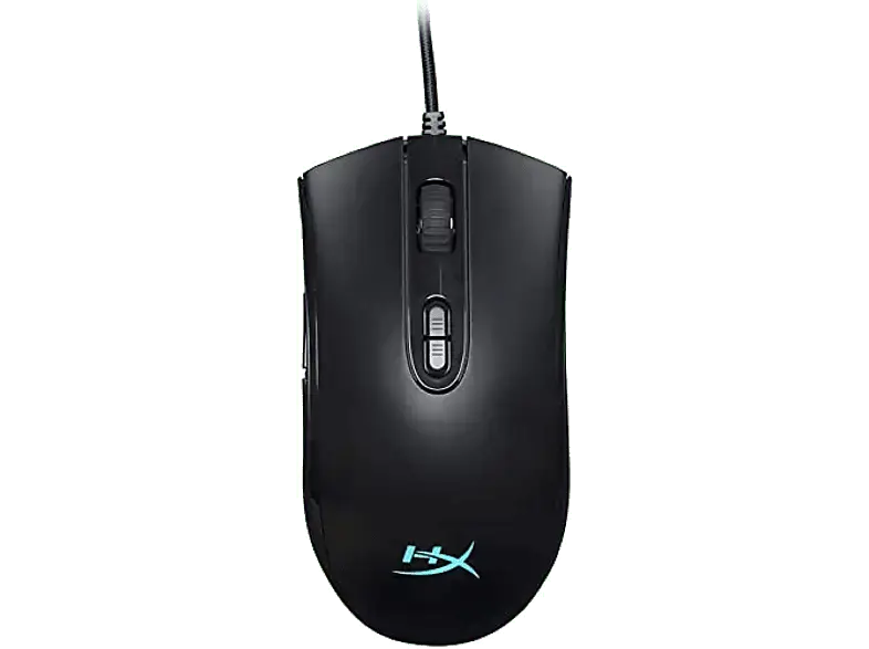 HyperX Gaming Maus Pulsefire Core, USB, 6200 dpi, 220ips, 30G, 1000Hz, LED-RGB, Schwarz