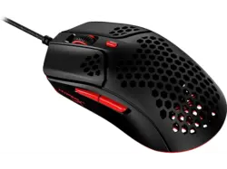 HYPERX HYPERX Pulsefire Haste - Gaming-Maus (Schwarz-Rot)