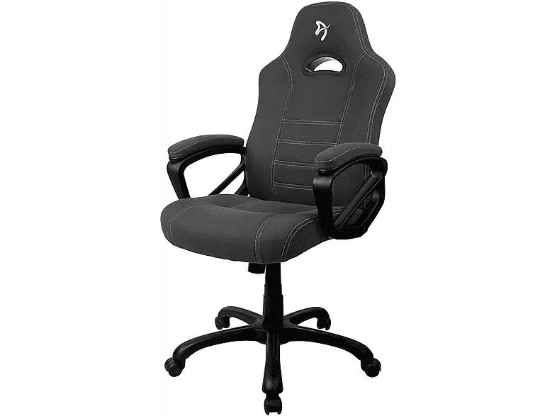 Arozzi Vernazza Soft Fabric, Bis 95kg, Gaming Sessel, Schwarz/Grau