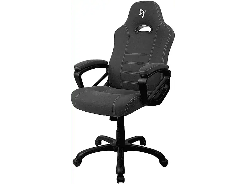 Arozzi Vernazza Soft Fabric, Bis 95kg, Gaming Sessel, Schwarz/Grau