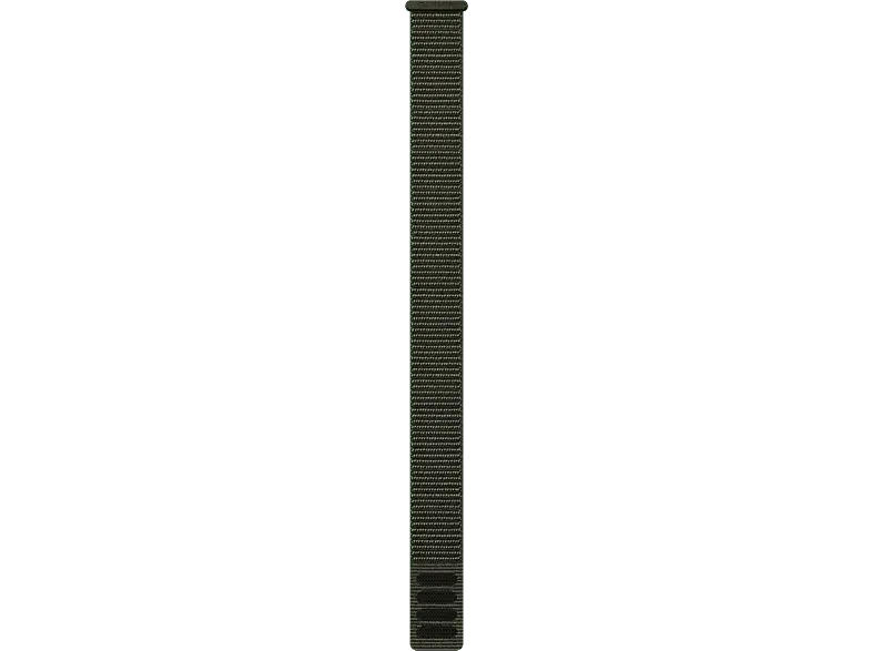 Garmin Ultrafit-Armband 22mm, Nylon, Moosgrün