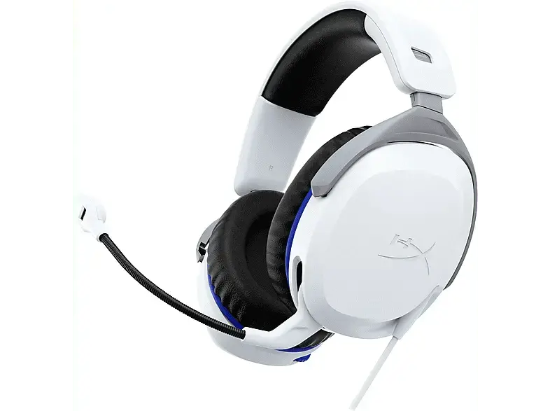 HYPERX HYPERX Cloud Stinger II - Kabelgebundenes Headset PlayStation, Weiß; Gaming Headset