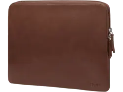 TRUNK Notebook Leder Sleeve für Apple MacBook Pro 13", Braun; Notebook Hülle