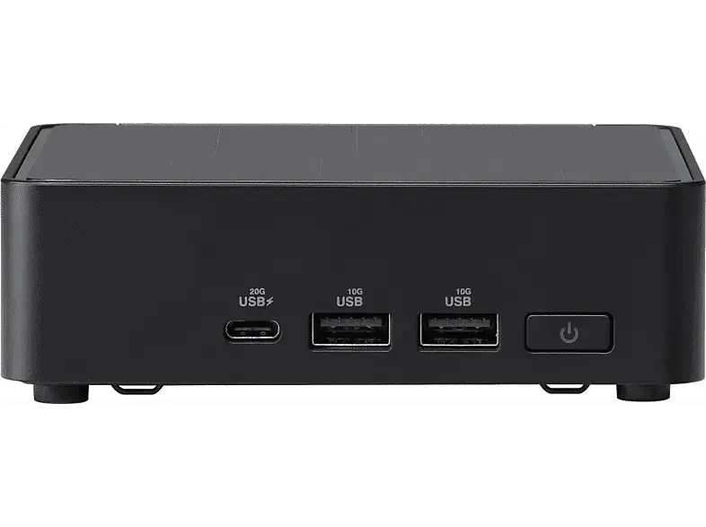 ASUS NUC 14 Pro RNUC14RVKI300002I Mini PC (Barebone), Intel® Core™ 3 Prozessor 100U, Arc™ Onboard Graphics, Kein Betriebssystem, Schwarz
