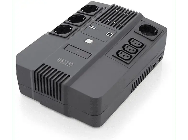 digitUS USV-Anlage All-in-One 800VA/480W, LED
