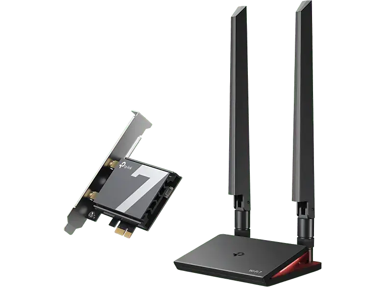 TP-Link Archer TBE550E V1 Netzwerkadapter, 5760 Mbit/s, Wi-Fi 7, Bluetooth 5.4, PCIe; WLAN Router