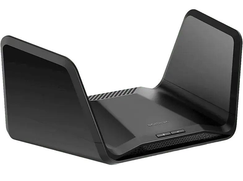 NETGEar Nighthawk AXE7800 RAXE300 WLAN-Router, Tri-Band-WiFi 6E, MU-MIMO, Schwarz