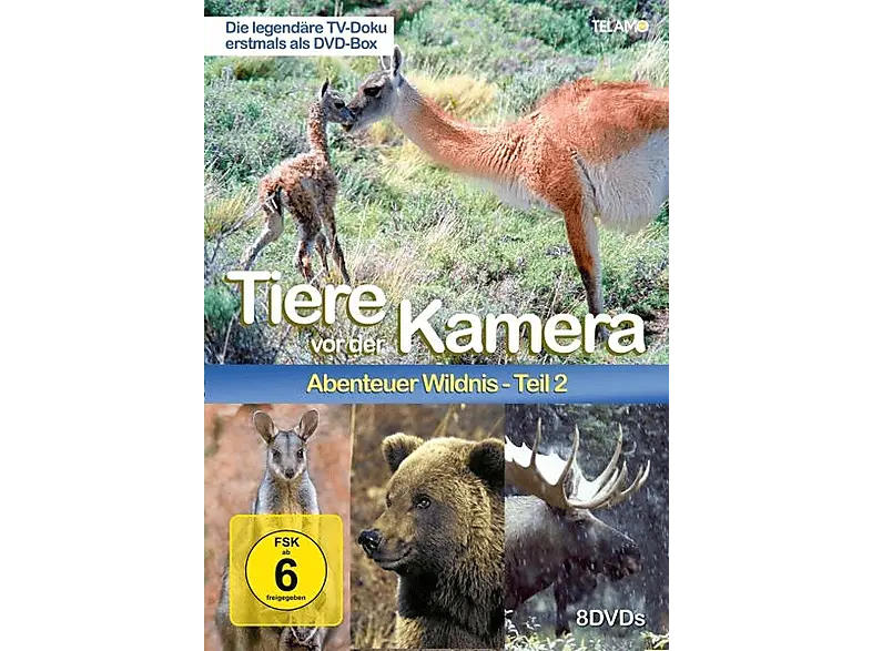 Tiere vor der Kamera - Abenteuer Wildnis 2 [DVD]