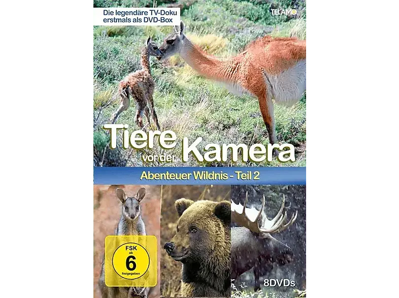 Tiere vor der Kamera - Abenteuer Wildnis 2 [DVD]