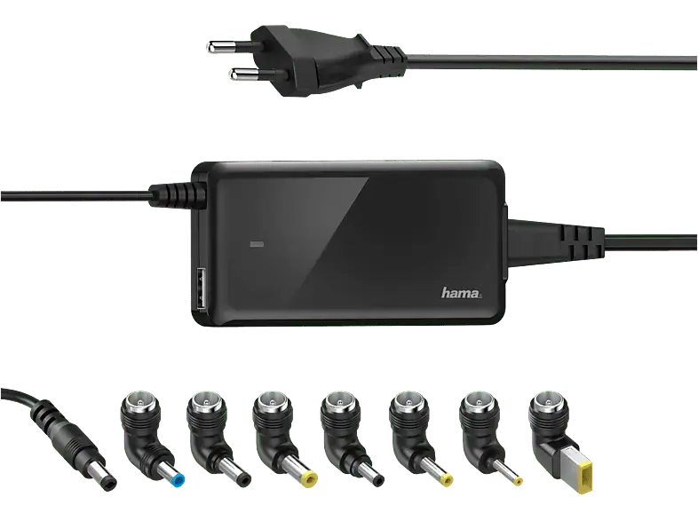 HAMA 200000 Universal-Notebook-Netzteil "Slim & Light", 19V/65W