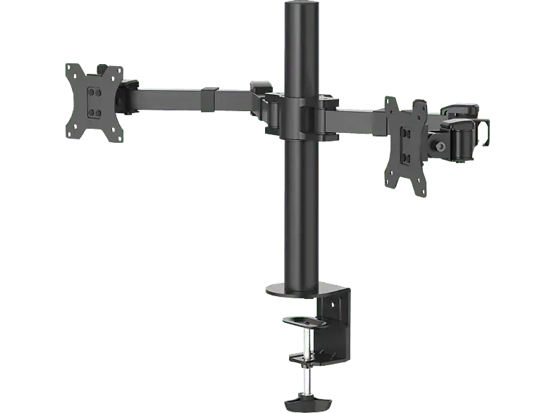 HAMA 118494 Monitorhalterung, 2 Monitore, höhenverstellbar, schwenk-/neigbar, 13“ - 35"
