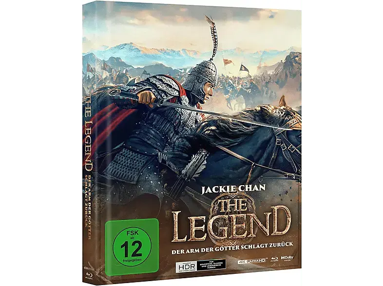 The Legend - Der Arm der Götter schlägt zurück Mediabook [4K Ultra HD Blu-ray]