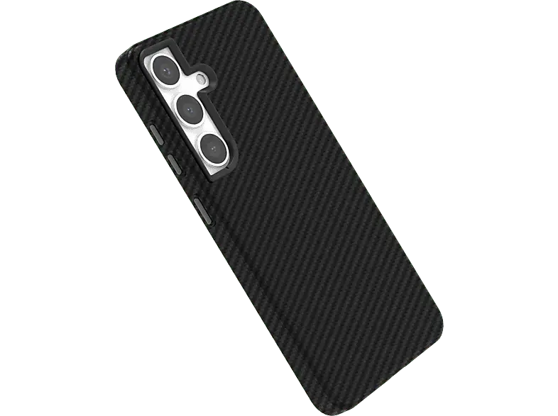 ISY ISC-3747 Backcover, für Samsung Galaxy S25, Carbon Schwarz; Handyhülle