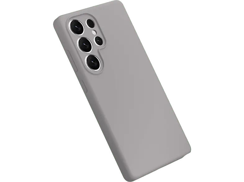 ISY ISC-2361 Backcover, für Samsung Galaxy S25 Ultra, Taupe; Silikon Handyhülle