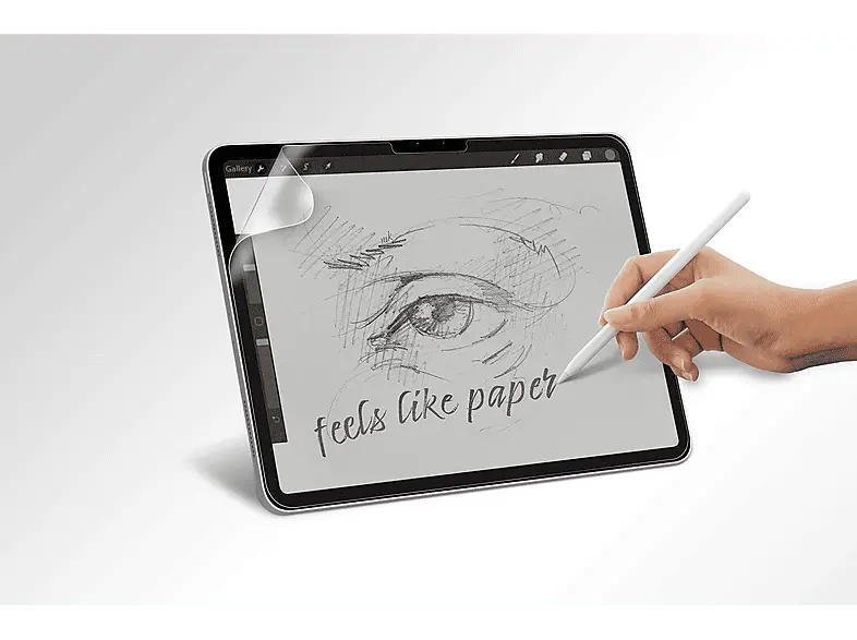 ISY IPG 6208 Paperfeel Schutzfolie für Apple iPad Pro 11" (5. Gen. 2024) Displayschutz,