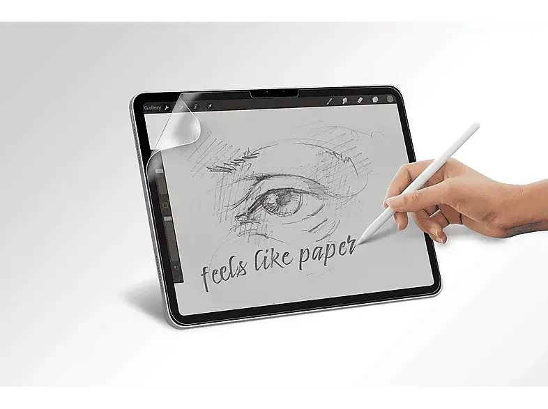ISY IPG 6208 Paperfeel Schutzfolie für Apple iPad Pro 11" (5. Gen. 2024) Displayschutz,