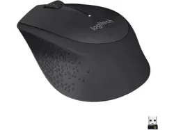 LOGITECH M280 Kabellose Maus, USB-Empfänger, Schwarz; PC Maus