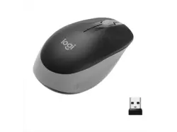 LOGITECH Maus M190 Full-Size, 1000dpi, Kabellos, USB, Mittelgrau