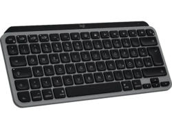 LOGITECH MX Keys Mini for Mac, Kabellose Tastatur ohne Ziffernblock TKL, Tastenbeleuchtung, DEU (Qwertz), Grau