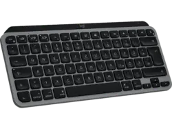 LOGITECH MX Keys Mini for Mac, Kabellose Tastatur ohne Ziffernblock TKL, Tastenbeleuchtung, DEU (Qwertz), Grau