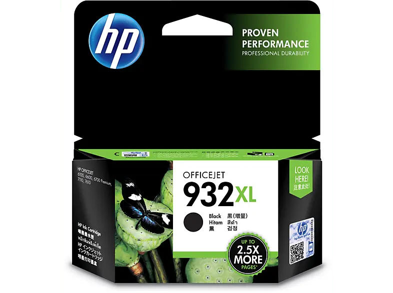 HP Nr. 932XL Schwarz (CN053AE#BGX); Tintenpatrone