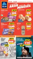 Aldi újság érvényessége 2025.10.08.-ig