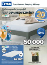 Jysk újság érvényessége 05.10.2025-ig