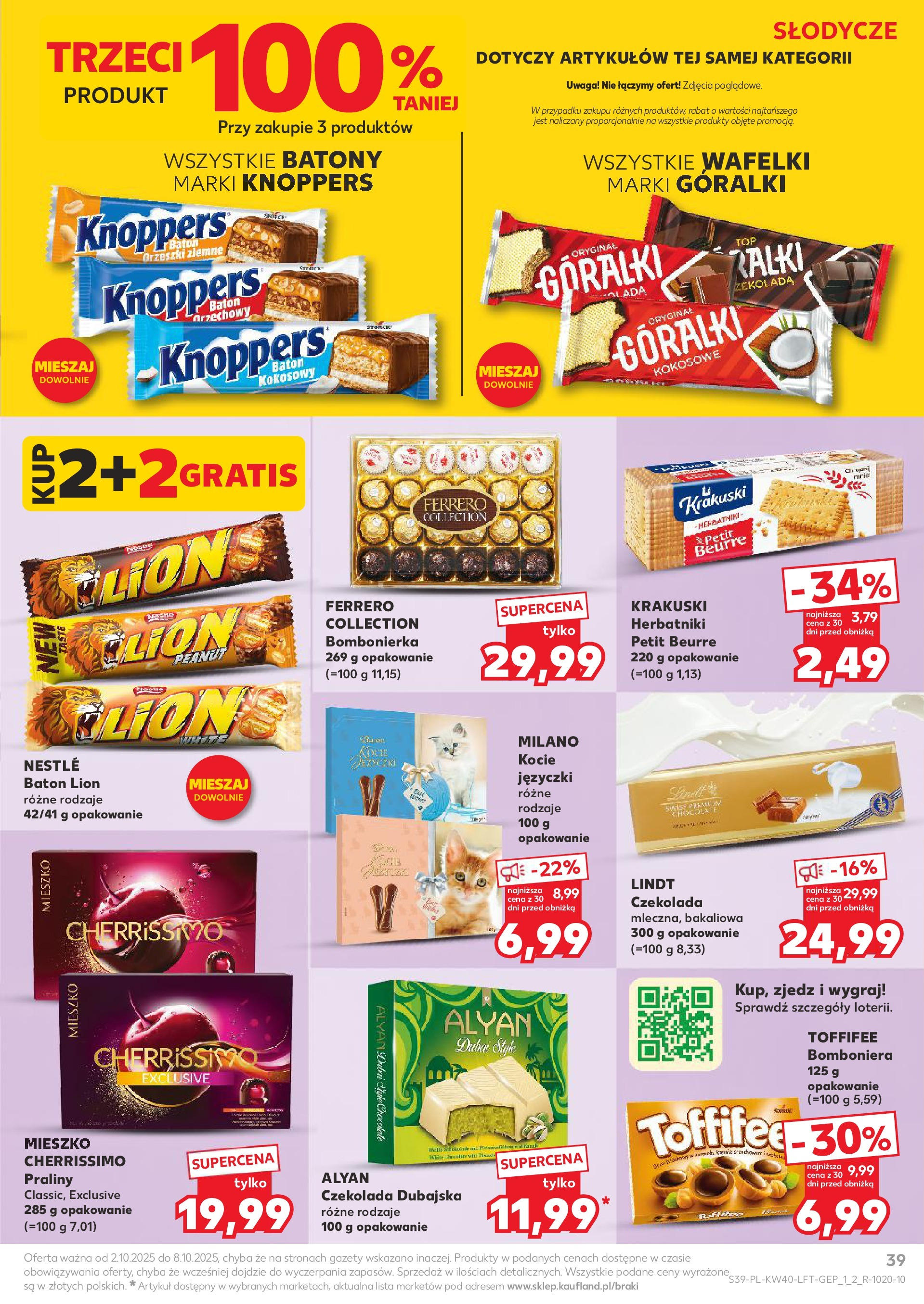 Kaufland gazetka od 02.10.2025 - od jutra PDF | Strona: 39 | Produkty: Imbir, Miód, Cytryny, Pomarańcze