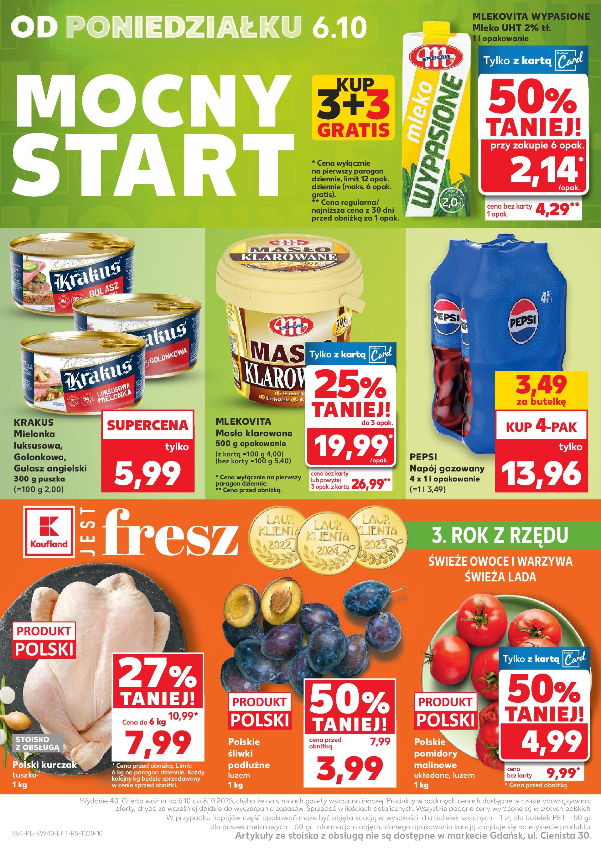 Kaufland gazetka od 02.10.2025 - od jutra PDF | Strona: 54