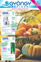 Gyöngy Patikak újság érvényessége 31.10.2025-ig