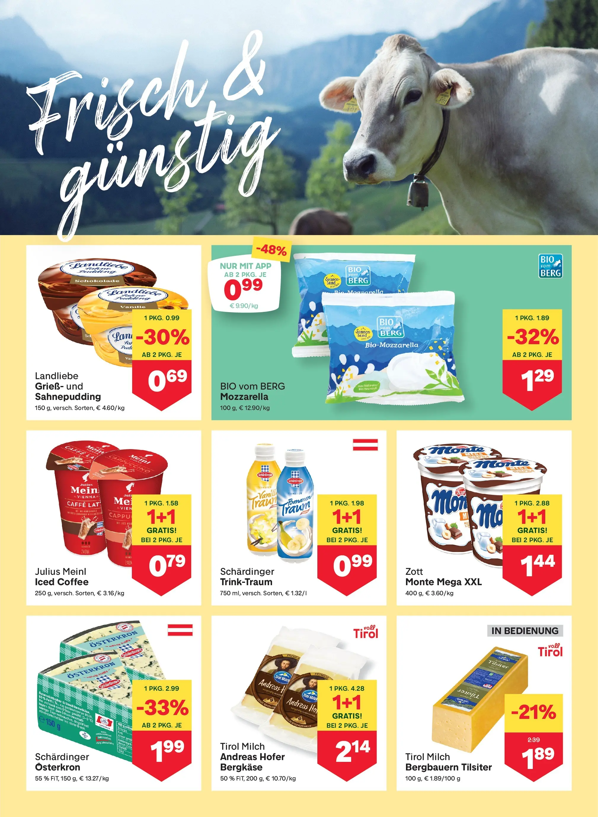 MPREIS Pfunds von 09.10.2025 - Aktuelle Angebote | Seite: 5 | Produkte: Matériel de rangement Fitness, Milch, Schokolade, Bananen