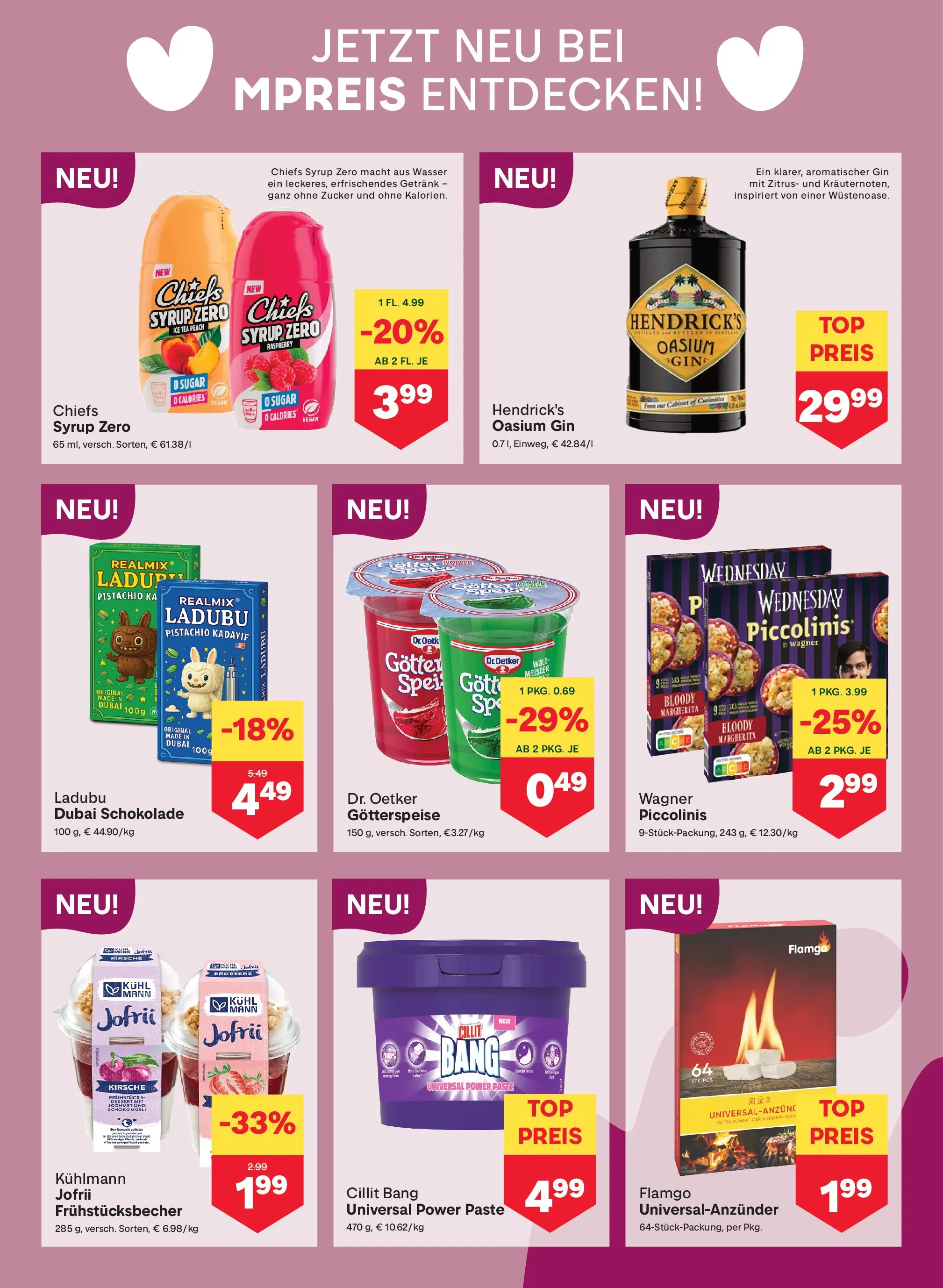 MPREIS Pfunds von 09.10.2025 - Aktuelle Angebote | Seite: 7 | Produkte: Gin, Wasser, Joghurt, Schokolade