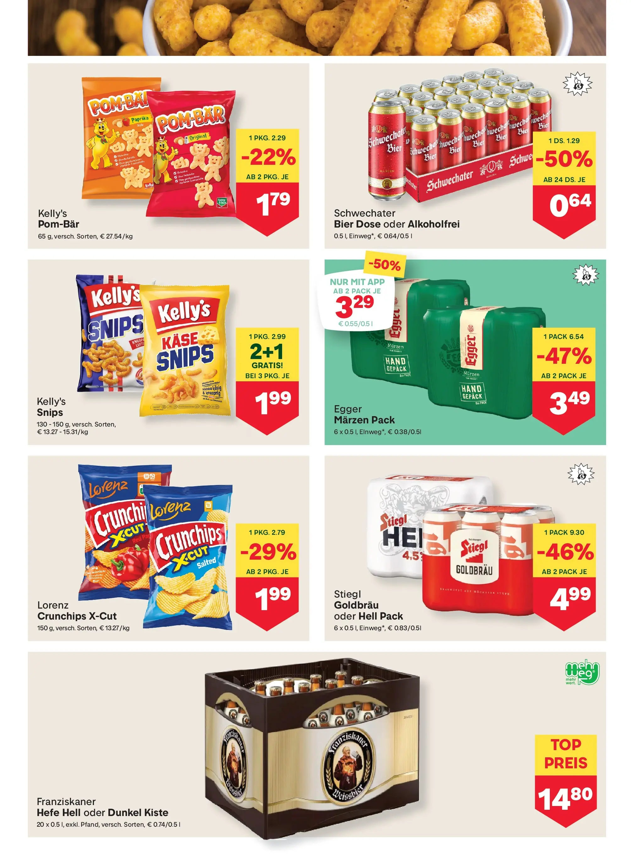 MPREIS Pfunds von 09.10.2025 - Aktuelle Angebote | Seite: 9 | Produkte: Käse, Bier