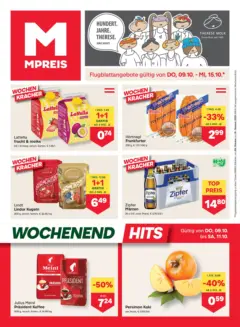 MPREIS Pfunds ab 09.10.2025 gültig
