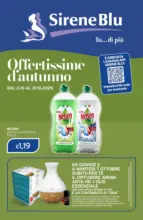 Sirene Blu Offertissime d'autunno - al 31.10.2025