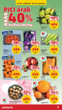 Pennymarket újság érvényessége -2025.10.08-ig