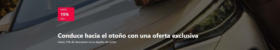 Conduce hacia el otoño con una oferta exclusiva